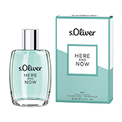 s.Oliver Here & Now Men Eau de Toilette Natural Spray