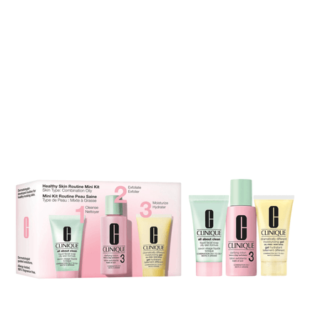 Clinique Healthy Skin Routine Skin Type 3 Combination Oily Mini Kit