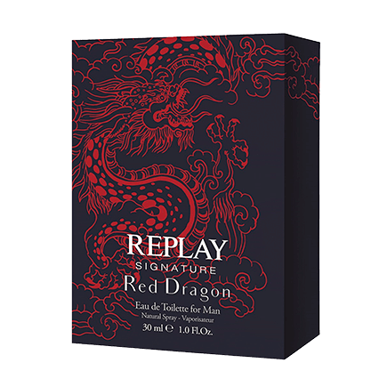 Replay Signature Red Dragon Eau de Toilette Spray