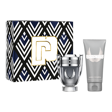 Rabanne Set Invictus Platinum Eau de Parfum 50 ml + Shampooing All Over shampoo 100 ml