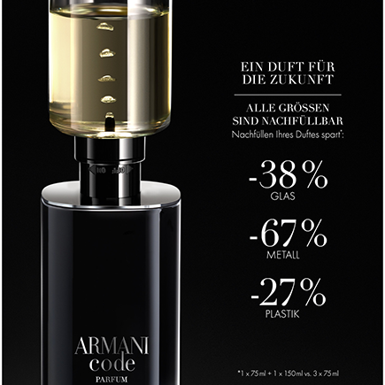 Giorgio Armani Code Homme Parfum Refill