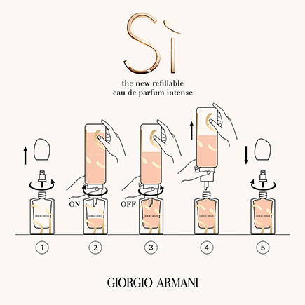 Giorgio Armani Sì Eau de Parfum Intense Refill