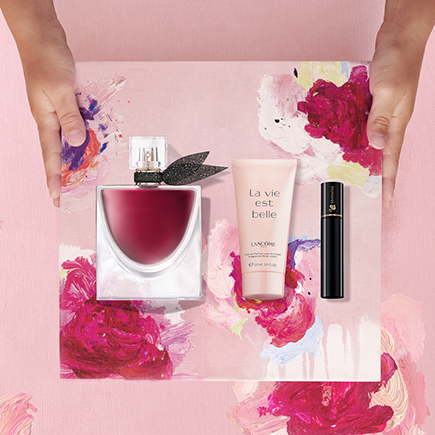 LancômeLa vie est belle L'Elixir Eau de Parfum Set (EdP 50ml + Body Lotion 50ml + Hypnôse Mascara Schwarz Mini)