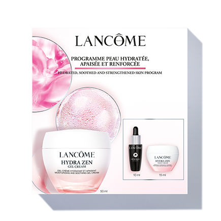Lancôme Hydra Zen Gel Cream Set (Hydra Zen Gel Cream 50ml + Génifique Ultimate Serum 10ml + Hydra Zen Night 15ml)