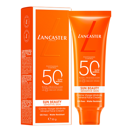 Lancaster Sun Beauty Mineral Face Cream SPF50