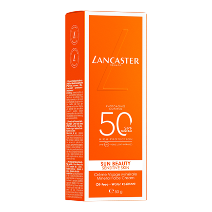 Lancaster Sun Beauty Mineral Face Cream SPF50