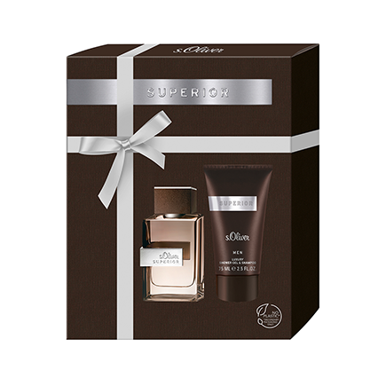 s.Oliver Superior Men Duo Set (EdT 30 ml/Duschgel 75 ml)