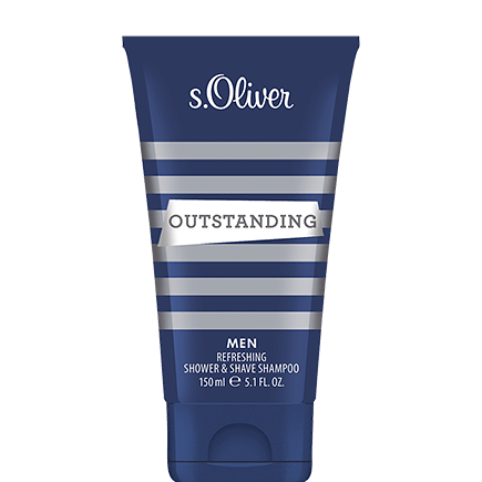 s.Oliver Outstanding Men Refreshing Shower + Shave Shampoo