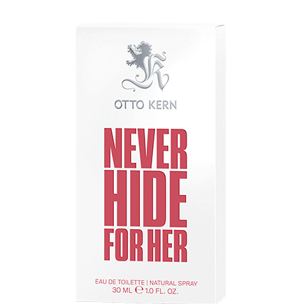 Otto Kern Never Hide For Her Eau de Toilette Natural Spray