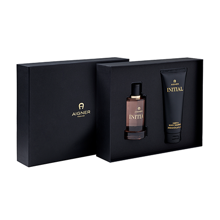 Aigner Gift Set Initial Eau de Toilette 100 ml & Hair & Body Shampoo 200 ml