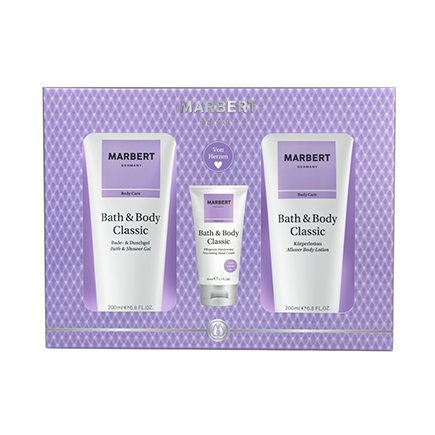 Marbert Bath & Body Classic Set Shower Gel + Handcream + Body Lotion