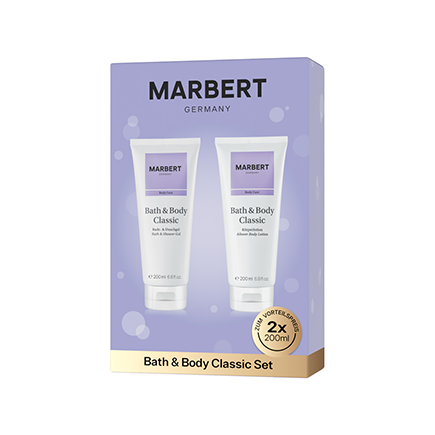 Marbert Bath & Body Classic Set Shower Gel + Body Lotion