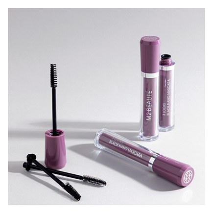 M2 Beauté Black Nano Mascara Nutrition & Natural Growth