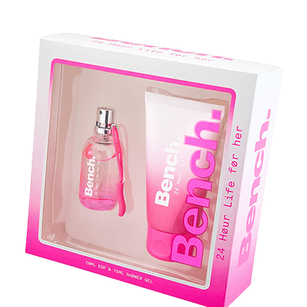 Bench. 24 Hour Life Women Set Eau de Parfum + Shower Gel