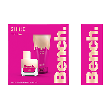 Bench. Shine for Her Set EdT + Shower Gel