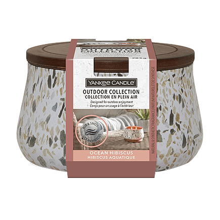 Yankee Candle Ocean Hibiscus Outdoor Candle