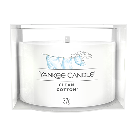 Yankee Candle CLEAN COTTON FILLED VOTIVE
