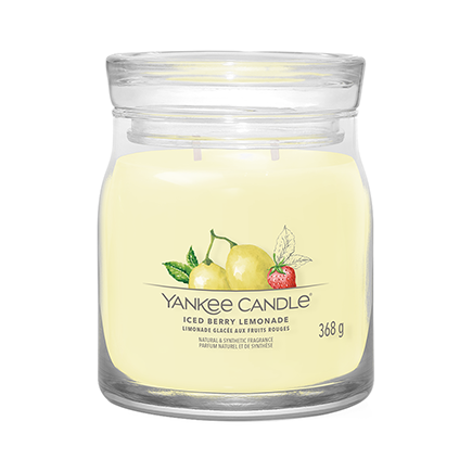Yankee Candle ICED BERRY LEMONADE Signature Jar