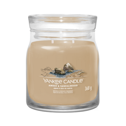 Yankee Candle AMBER & SANDALWOOD Signature Jar