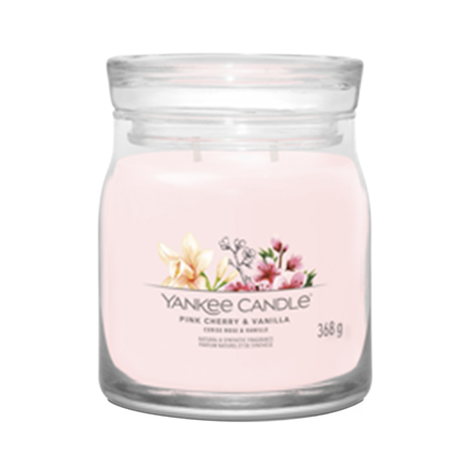 Yankee Candle PINK CHERRY & VANILLA Signature Jar