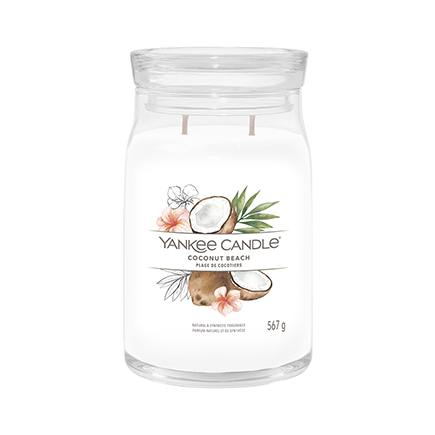 Yankee Candle COCONUT BEACH Signature Jar