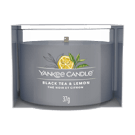 Yankee Candle BLACK TEA & LEMON FILLED VOTIVE