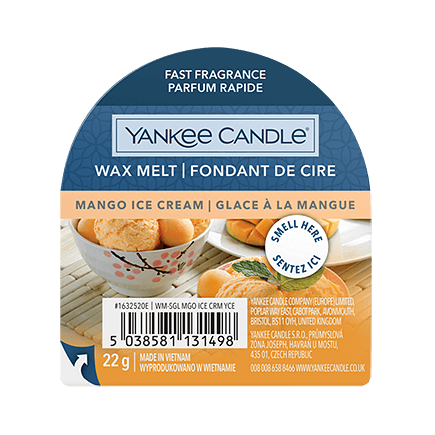 Yankee Candle MANGO ICE CREAM Wachs