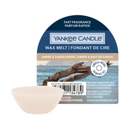 Yankee Candle AMBER & SANDALWOOD Single Wax Melts