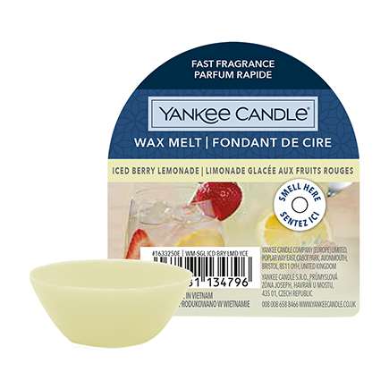 Yankee Candle ICED BERRY LEMONADE Single Wax Melts