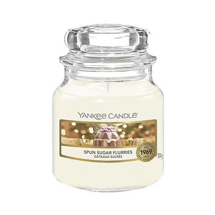 Yankee Candle SPUN SUGAR FLURRIES Kerze