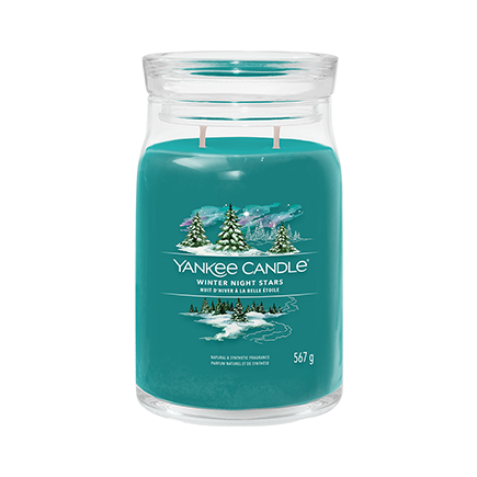 Yankee Candle WINTER NIGHT STARS Signature Jar