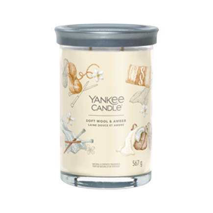 Yankee Candle SOFT WOOL & AMBER Signature Large Tumbler