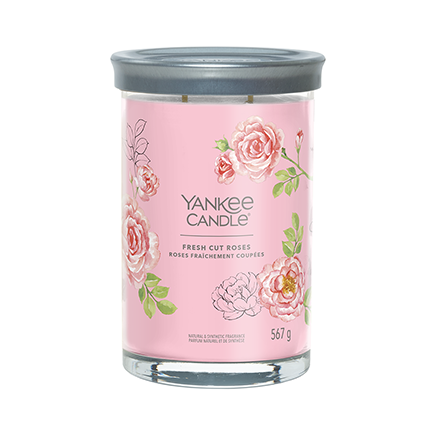 Yankee Candle FRESH CUT ROSES Signature Large Tumbler