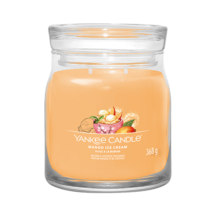 Yankee Candle MANGO ICE CREAM Signature Jar