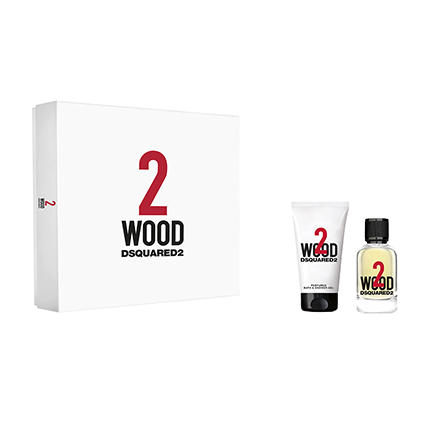 Dsquared² 2 Wood X-Mas Set 2021 Eau de Toilette 30ml + Duschgel 50ml